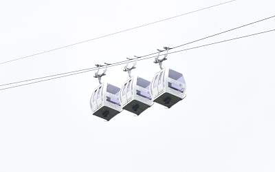 Cable cars, Heights of Abraham