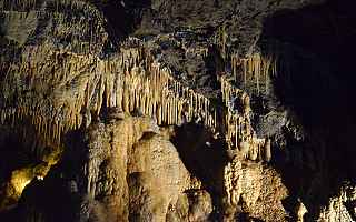 Formations in Treak Cliff Cavern