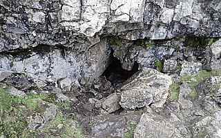 Lower entrance to Thistle Middle Cave