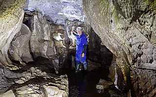 Me in Thistle Middle Cave